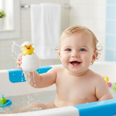 Jouet bébé pour le bain 