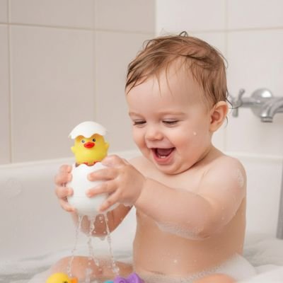 Jouet bébé pour le bain 
