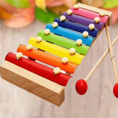 Jouet Montessori Bois - WoodenToys™ - Xylophone - Bébé s’éveille