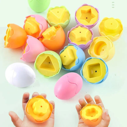 Jouet Oeuf Forme - SmartEggs™ - Oeuf Coloré - Bébé s’éveille