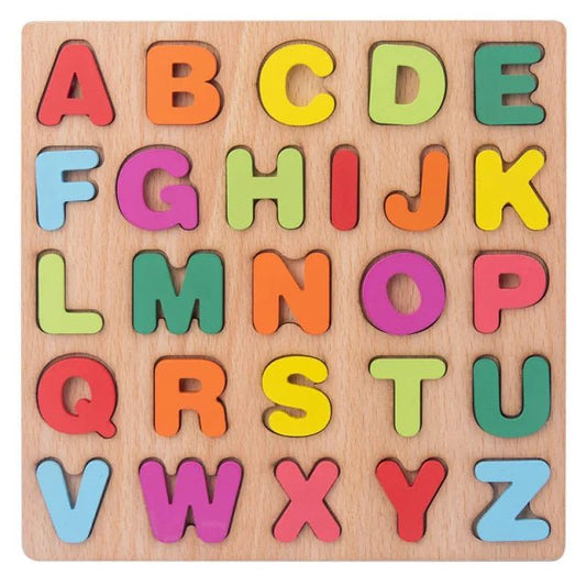 Puzzle en Bois - MontessoriToys™ - Alphabet - Bébé s’éveille