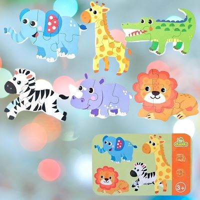 Puzzle Montessori - BabyPuzzle™ - Sauvage - Bébé s’éveille