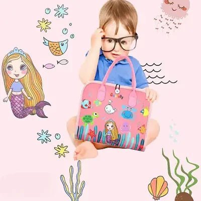 Tableau d'Activité Montessori - MontessoriBoard™ - Sirène - Bébé s’éveille